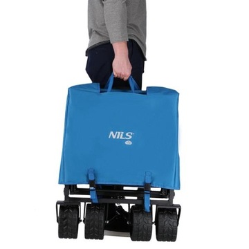 NILS Туристическая, Пляжная, Транспортная, Кемпинговая тележка, Складная, С ручкой