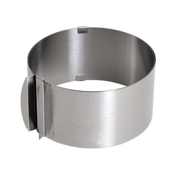 Регулируемый бортик для торта, круглый, 16–30 см.