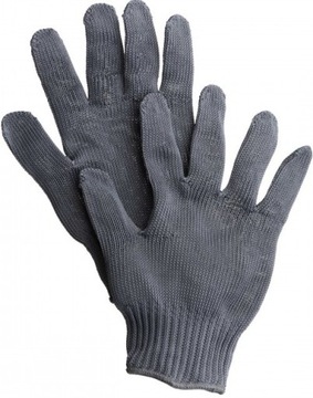 ПЕРЧАТКИ ДЛЯ РЫБНОГО ФИЛЕ, стальная ткань JAXON L
