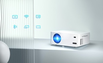 Проектор Full HD 10000LM, 5G, Wi-Fi, Bluetooth, USB, HDMI, видео, домашний кинотеатр