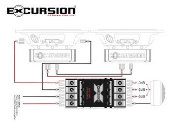 Excursion SHX-6C dB — комплект динамиков 4x165 мм