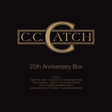 C.C. CATCH 25TH ANNIVERSARY BOX 5 CD BONUS DIAMOND