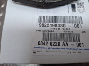 9822498480, USZCZELNIACZ Antriebswelle LEWEJ 9822498480 DUCATO BOXER JUMPER 2.3 HDI MJET 14 | thumb 3