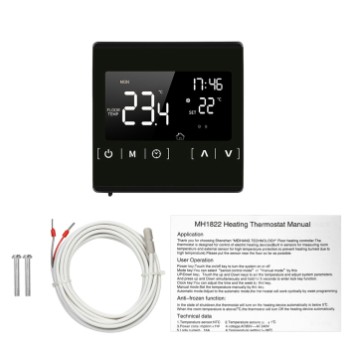 INTELIGENTNY TERMOSTAT Z EKRANEM DOTYKOWYM LCD