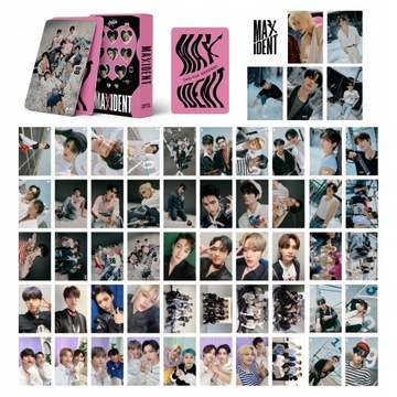ZESTAW 55KART LOMO KPOP STRAY KIDS MAXlDENT