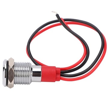 Wodoodporna lampka LED 10mm 3-6VDC do systemów kontrolnych przemysłowych