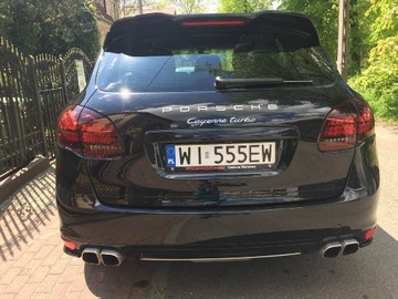 Porsche Cayenne II SUV 4.8 V8 Turbo 500KM 2012 Porsche Cayenne Turbo 500KM 2012r Pierwszy właściciel Serwisowany, zdjęcie 3