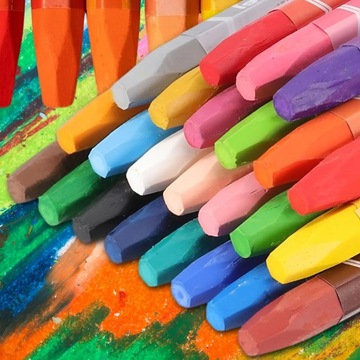 НАБОР ШКОЛЬНЫХ МЕЛКОВ 24 ШТ ДЕТСКИМ ДЛЯ ШКОЛЫ ДЛЯ РИСОВАНИЯ