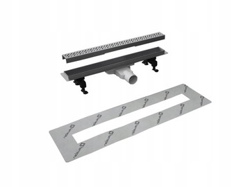 Odpływ liniowy SLIM 75 cm RADAWAY ruszt Basic