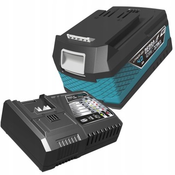 SZYBKA ŁADOWARKA DEDRA AKUMULATOR LI-ion 18V + 4Ah