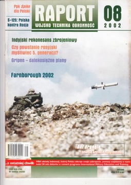 Raport Wojsko Technika Obronność * nr. 8/2002