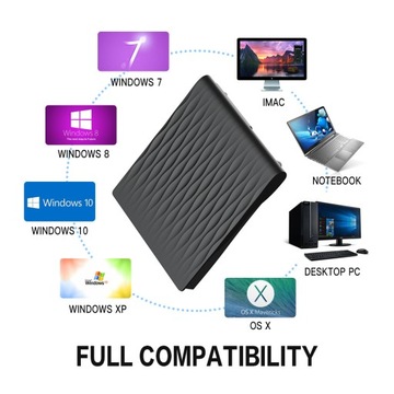 Nagrywarka DVD/CD USB3.0 Napęd zewnętrzny