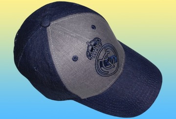КЕПКА МУЖСКАЯ BASHER REAL MADRID, СИНИЙ ДЕНИМ
