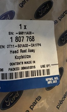 PODHLAVNÍK FORD OE