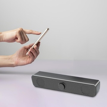 Компьютерные колонки, компьютерная звуковая панель, двойная