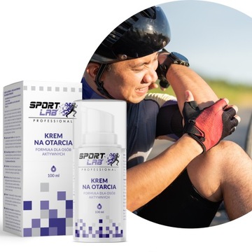 KREM NA OTARCIA SPORTLAB 100ML SPORT NAWILŻENIE SKÓRY DLA ROWERZYSTÓW