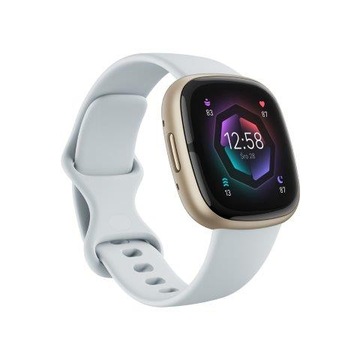 Smartwatch Fitbit Sense 2 niebiesko - złoty