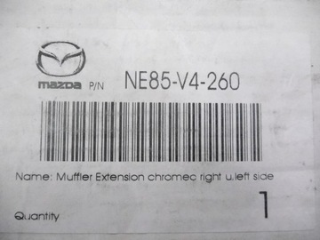 KONCOVKA TLUMIČE MAZDA MX-5 05-08 NE85-V4-260