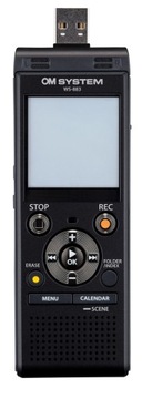 OLYMPUS WS-883 8 ГБ стерео цифровой диктофон, черный