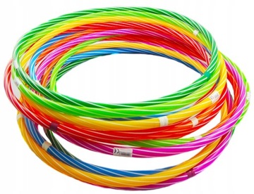 HULA HOP PRZEDSZKOLE SZKOŁA ZESTAW 5szt. 50cm