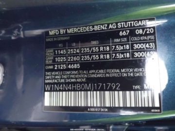 Mercedes GLA II 2021 Mercedes-Benz GLA 2021 r., 2,0L 4MATIC 2.0 Benzyna 221KM, zdjęcie 11