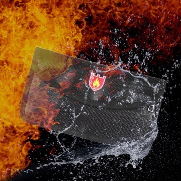 СУМКА ДЛЯ ДЕНЕЖНЫХ СУМКИ ОГНЕСТОЙКАЯ 212*118мм