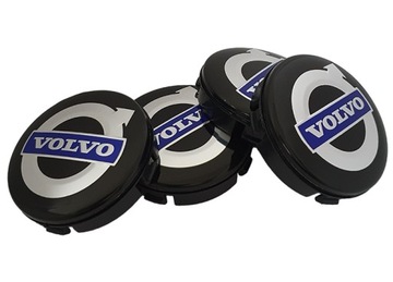 DEKLE DEKIELKI ZAŚLEPKI FELG KAPSLE DO VOLVO 64MM