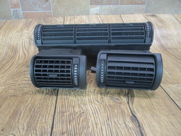 КОМПЛЕКТ РЕШЕТОК ПРАВАЯ ЛЕВАЯ РЕШЕТКА ВОЗДУХА ВОЗДУХА, ЧЕРНАЯ AUDI A4 B5 LIFT FL