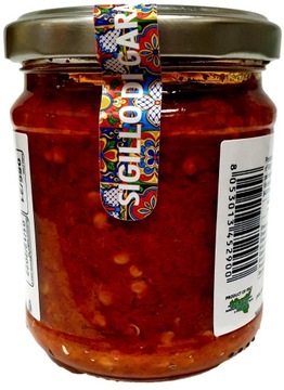 Паштет Песто Пеперончини Острый 190г Вкус Сицилии