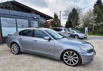 BMW Seria 5 E60 2005 BMW Seria 5 BENZYNA R6 177KM SKORA automat atrakcyjny wyglad okazja, zdjęcie 8