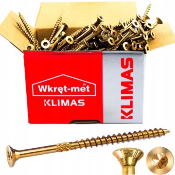 СТОЛЯРНЫЕ ВИНТЫ 8x180 TORX С КОНИЧЕСКОЙ ГОЛОВКОЙ 50 шт.