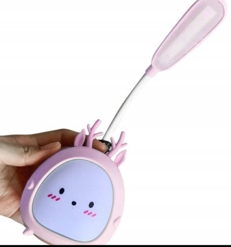 LAMPKA NOCNA BIURKOWA LED DLA DZIECI USB