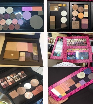 макияж с магнитными тенями для век