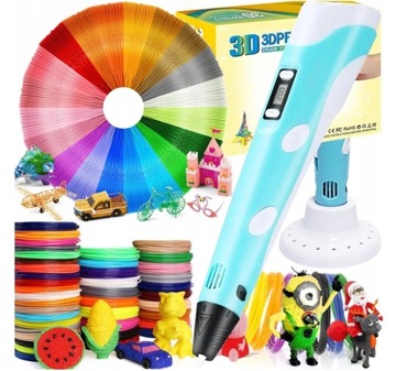 Макс. набор 3D-ручек в подарок для девочек 210