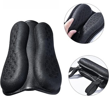 3D ГЕЛЕВАЯ ПОДУШКА ДЛЯ МОТОЦИКЛА НА СИДЕНЬЕ МОТОЦИКЛА, ТОЛСТЫЙ ПОКРЫТИЕ