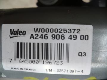 MOTOR MOTOREK ZADNÍ STĚRAČE MERCEDES W 246 W246 EVROPA