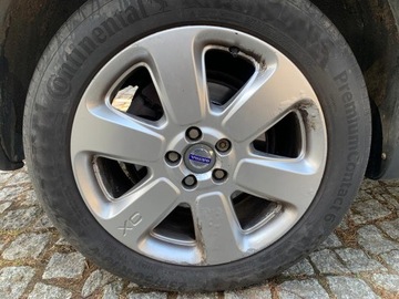 alu felgi 18 volvo v70 xc70 nowe opony continental