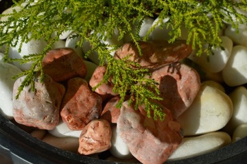 OTOCZAK RÓŻOWY PINK PASTELOWY OGRÓD KAMIEŃ NOWOŚĆ