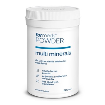 ForMeds Powder Multi Minerals 11 MINERAŁÓW JOD PROSZEK