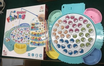 GRA ŁOWIENIE RYBEK WĘDKA RYBKI PREZENT DLA DZIECI