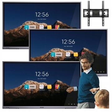 TABLICA INTERAKTYWNA ZESTAW 3X MONITOR 4K 65