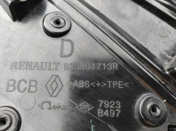 LIŠTA CHRÓM VRSTVA LEMU PRAVÝ ZADNÍ RENAULT MEGANE E-TECH