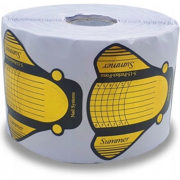 ЛЕТНИЕ ШАБЛОНЫ ФОРМЫ ДЛЯ НОГТЕЙ ГЕЛЕВЫЕ АКРИЛОВЫЕ 500шт 049