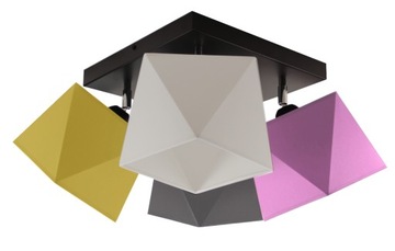 LAMPA WISZĄCA SUFITOWA ŻYRANDOL PLAFON DIAMENT LED