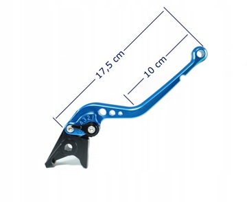 Длинные спортивные ручки, рычаги сцепления и тормоза.