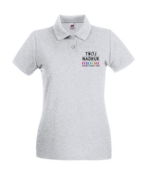 Рубашка-поло ПРЕМИУМ с собственным хлопковым принтом