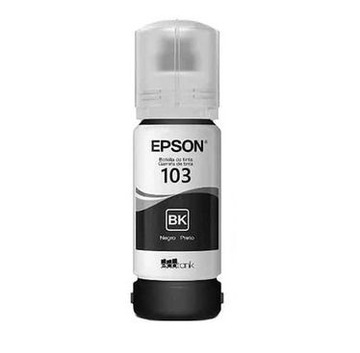ORYGINALNY ATRAMENT EPSON 103 CZARNY L3150 L3110 TONER TUSZ ORYGINAŁ BLACK