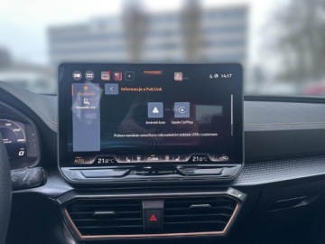 Cupra Leon II Hatchback Facelifting 1.5 eTSI MHEV 150KM 2025 Cupra Leon 1.5eTSI, 150KM, Pakiet EDGE, Salon PL,, zdjęcie 14