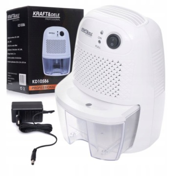 Tichý Odvlhčovač Vzduchu Výkonný Pohlcovač Vlhkosti 800 ML 25W Kraft