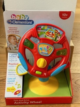 CLEMENTONI BABY ACTIVE РУЛЕВОЕ КОЛЕСО для МАЛЫША